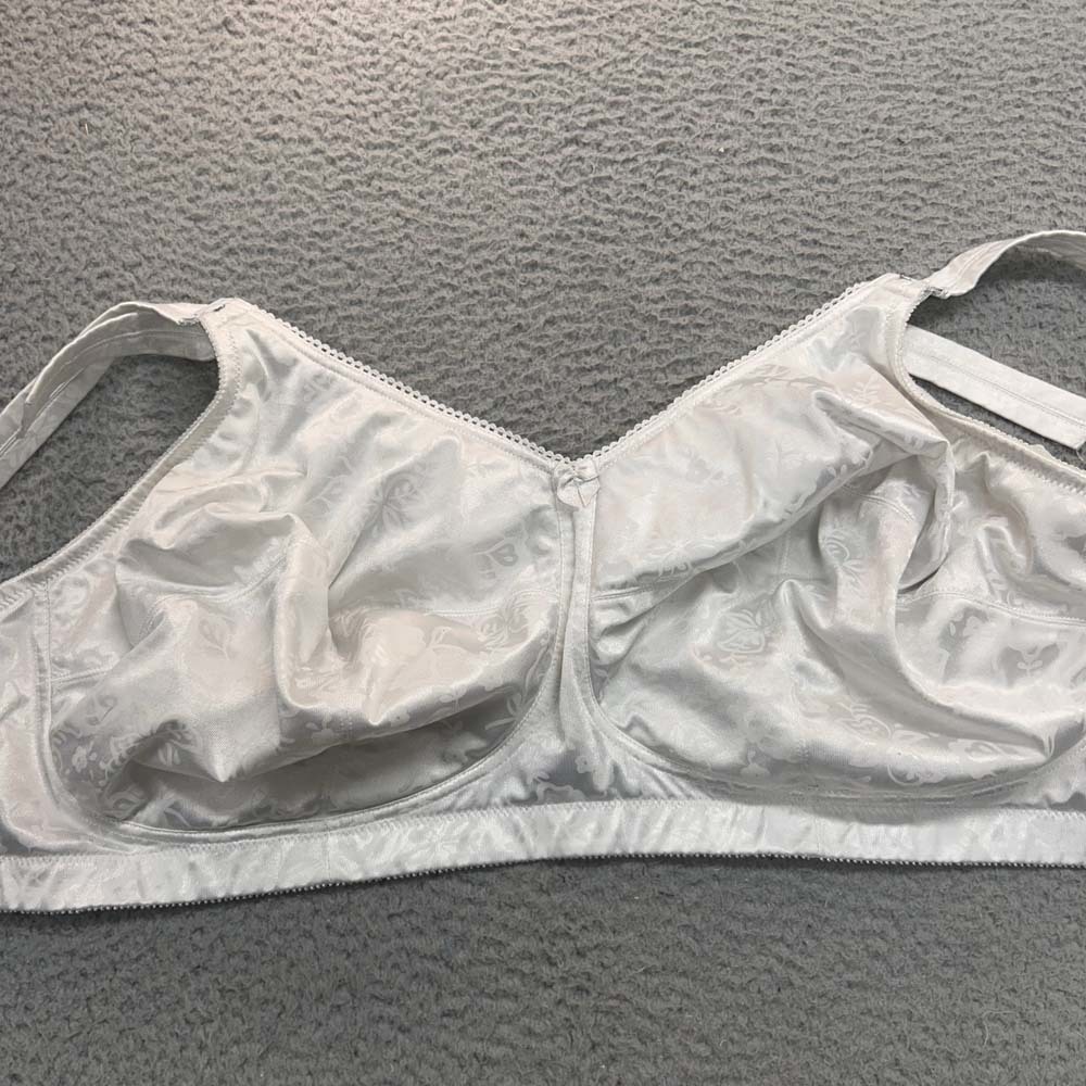 Goddess Bra 40I Full Coverage GD011oWH  Soft Cup Bra Flaw missing Top Hook